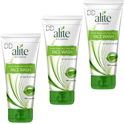 DOOMSDAY ALITE ACTIVE NEEM FACEWASH FOR ACNE HEALTHY & GLOWING PACK OF- 70g x 3 Face Wash(210 g)