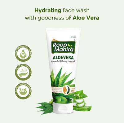 Roop Mantra ALOEVERA FACEWASH 100 ML 2 PC Face Wash(200 ml)