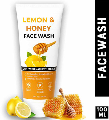 jaivikearth Gentle Foaming  with Natural Lemon Honey Face Wash(100 ml)