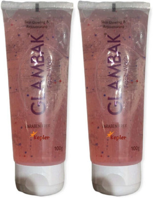 kepler GLAMBAK FACEWASH 100GM - (PACK OF 2) Face Wash(200 g)