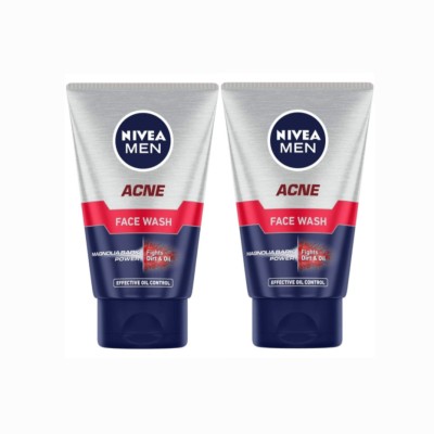 NIVEA 2pc Acne Facewash Set of 2 Face Wash(200 g)