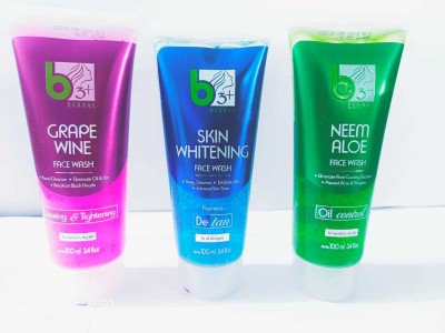 b3 plusherbal GRAPE WINE FACE WASH COMBO T Face Wash(300 ml)