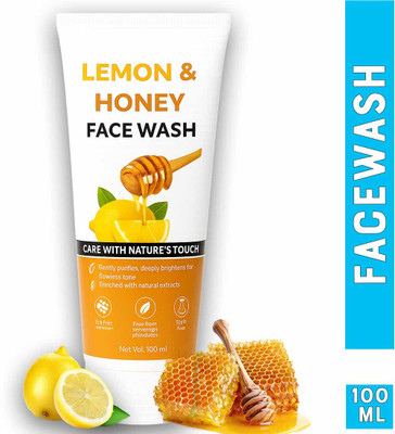 jaivikearth Lemon Honey  with Natural Ingredients Face Wash(100 ml)