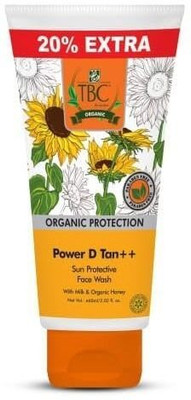 Vaidya Nature Proveda Power D Tan+++  with Milk & Organic Honey – Pack of 2 Face Wash(120 ml)