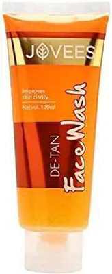 JOVEES De-Tan  For Tan Removal All Skin Types and Paraben & Alcohol Free
120ml Face Wash(120 ml)