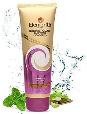 Element Radiant Glow  pack of 1 (100 g) Face Wash(100 g)