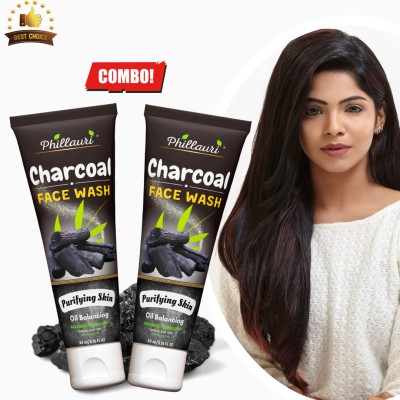 Phillauri Clear Skin Starts Here Activated Charcoal Facewash For Women & Men Face Wash(120 ml)