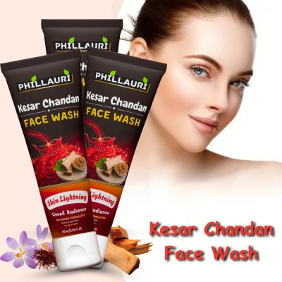 Phillauri Kesar Chandan  For Glowing & Clear Skin | Kesar Chandan  |  Face Wash(180 ml)