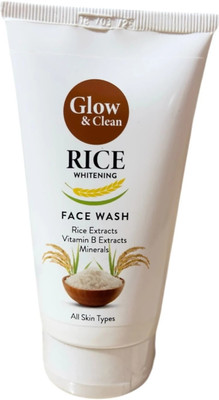 WIKI RICE FACEWASH GLOW AND CLEAN VITAMINE B EXTRACT Face Wash(100 g)