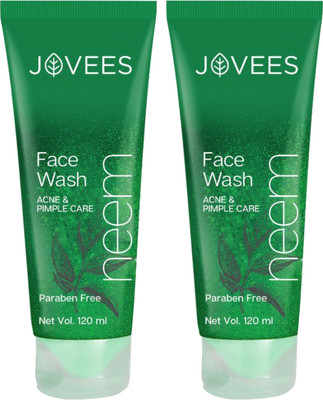 JOVEES Neem  ( 240 ml ) Pack Of 2 Face Wash(240 ml)