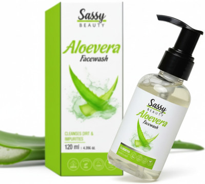 sassy beauty Aloe Vera  with Neem Extract | Clear & Smooth Skin Face Wash(120 ml)
