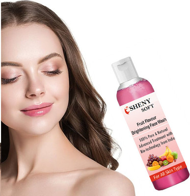 sheny soft Fruit Brightening Suitable for mix fruit All Skin Types daily use for best result Face Wash(200 g)