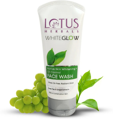 LOTUS HERBALS WHITEGLOW ACTIVE SKIN WHITENING + OIL CONTROL Face Wash(50 g)