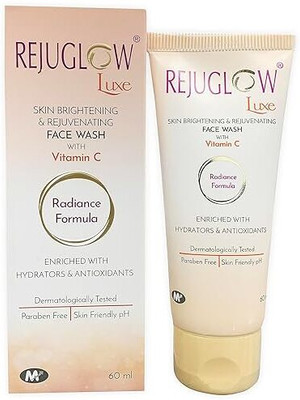 rejuglow 2 pcs luxe skin brightning and rejuvenating facewash Face Wash(120 ml)