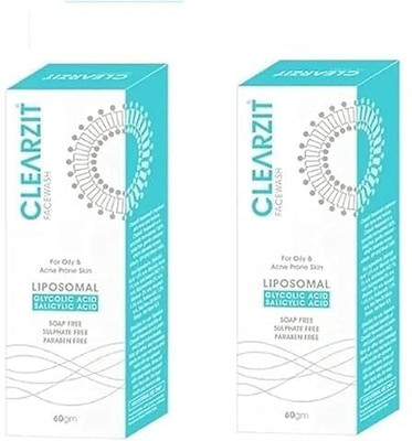 UNISVET  100ml Gentle Daily Cleanser for Clear | Pack of 2 Face Wash(60 g)