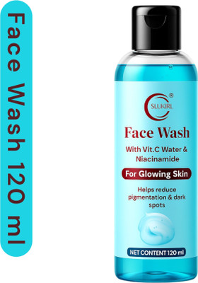 slukrl Skin Brightening & Tan Removal  for Acne Control & Clear Skin Glow Face Wash(120 ml)