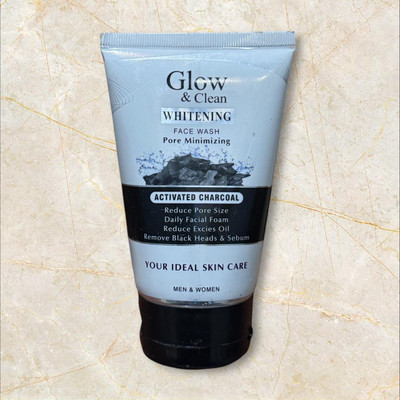 Glow & Clean Glow and Clean Detoxifying  – Charcoal & Natural Extracts for Radiance Face Wash(100 g)