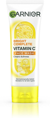 GARNIER Skin Naturals Bright Complete Vitamin C For Brighter & Glowing Skin Face Wash(100 g)