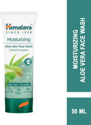 HIMALAYA Moisturizing Aloe Vera Face Wash(50 ml)