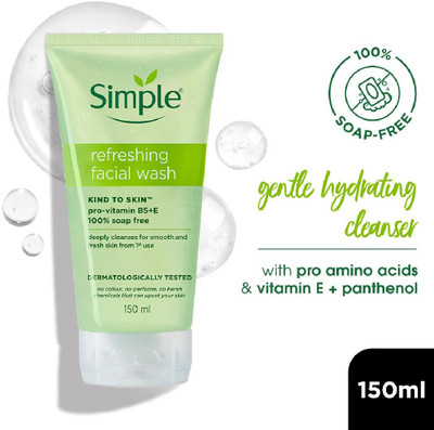 Simple Kind To Skin Refreshing Facial Wash Face Wash(150 ml)