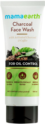Mamaearth Charcoal  with Activated & Coffee for Oil Control Face Wash(100 ml)