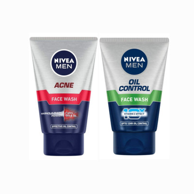 NIVEA Acne100ml & Dark spot 100ml Facewash Set of 2 Face Wash(200 g)