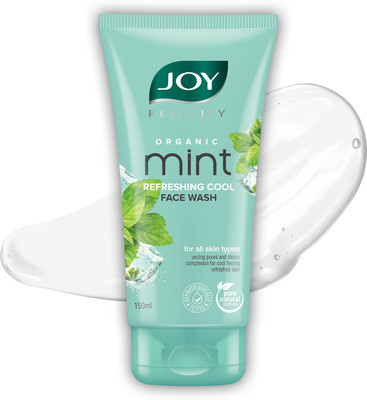 Joy Revivify Organic Refreshing Cool Mint Face Wash(150 ml)