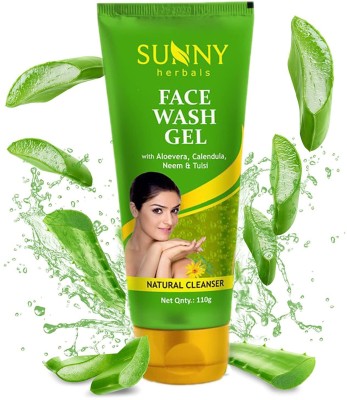 Sunny Herbals Neem Tulsi  Gel (110g) Face Wash(110 g)