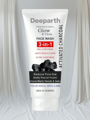 Deeparth 3 in 1 Charcoal  | Acne Control Face Wash(150 g)