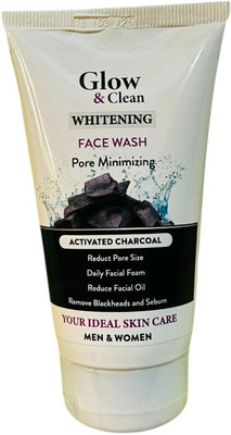 WIKI CHARCOAL FACEWASH GLOW AND CLEAN PORE MINIMIZING FACEWASH Face Wash(120 g)