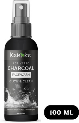 Kahika Pollution Out Activated Charcoal  Face Wash(100 ml)