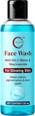 slukrl Brightening Anti-Acne  with Skin Brightening & Tan Removal Boost Face Wash(120 ml)