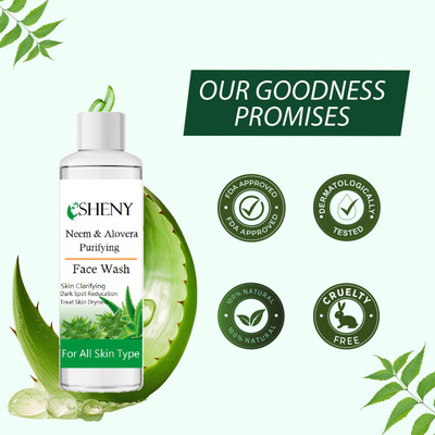sheny soft Deep Cleansing & Germ Protection Anti-Bacterial  pack of 1 Face Wash(200 g)