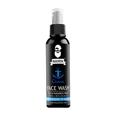 MUUCHSTAC Ocean for Men, Fights Acne & Pimple, Skin Brightening, All Skin Types Face Wash(100 ml)