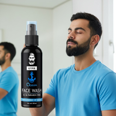 qtpie Ocean Face wash For Men & Women Face Wash(100 g)