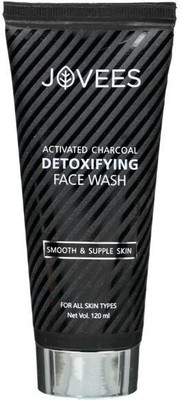 JOVEES Charcoal Detoxifying  Face Wash(120 ml)