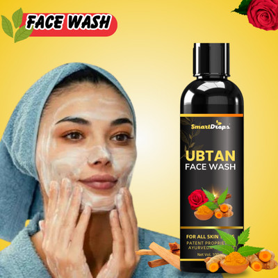 smartdrops Ubtan  For revitalizes|| hydrates||(pack of 1) Face Wash(100 ml)