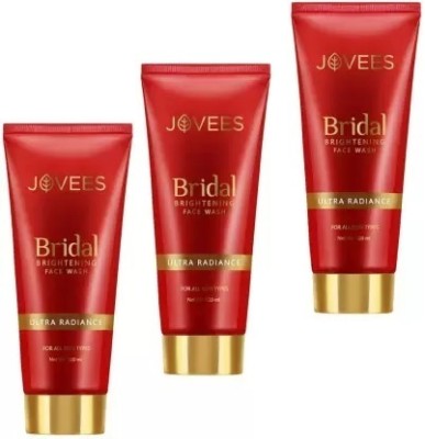 JOVEES Bridal Brightening  360 ml -Pack of 3 Face Wash(360 ml)