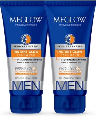 meglow Instant Glow Facewash For Daily Use with Vitamin E For Healthier & Brighter Skin Face Wash(70 g)