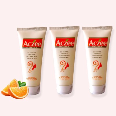 ZEE DRUGS Aczee CLEAR SKIN OIL CONTROL ANTI-ACNE FACE WASH WITH LEMON EXTRACT Face Wash(180 g)