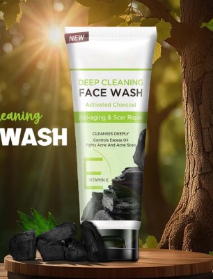 Latixmat CHARCOAL FACE WASH OIL & DIRT REMOVAL Face Wash(100 ml)