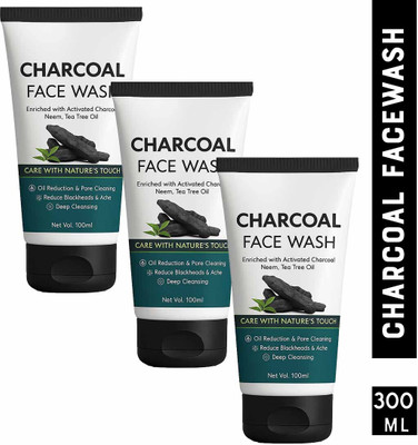jaivikearth Brightening Charcoal  – Radiance Boost Face Wash(300 ml)