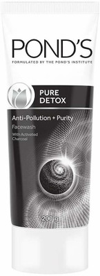POND's Pure Detox Anti Pollution + Purity Face wash With Charcoal Face Wash(200 g)