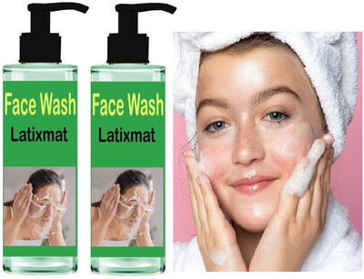 Latixmat  Reduces pimples & Acne Control Combo Face Wash(400 ml)