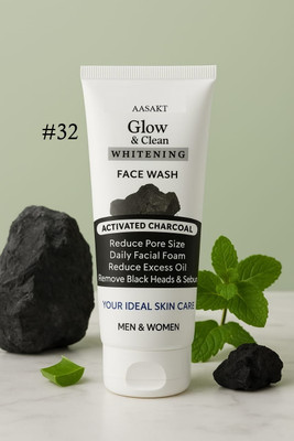 AASAKT Pimple Clear Activated Charcoal  For Men & Women Face Wash(100 g)