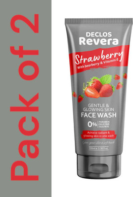 DECLOS revera strawberry with bearberry and vitamin e Face Wash(200 g)