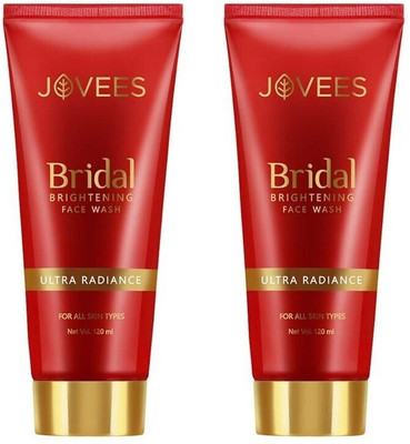 JOVEES Ultra Radiance Bridal ,120 Ml Each Face Wash(240 ml)
