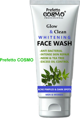 Prefetto COSMO Tea Tree & Neem Facewash for Clear, Healthy Complexion Face Wash(100 g)