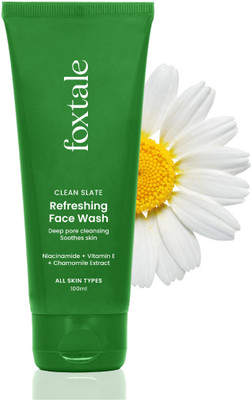 Foxtale Brightening & Deep Cleansing Refreshing Men & Women All Skin Types Face Wash(100 ml)
