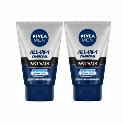NIVEA 2pc All In one 100ml Facewash Set of 2 Face Wash(200 g)